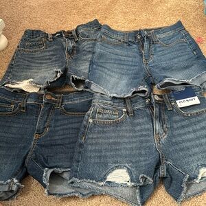 Girls Old Navy size 8 jean shorts